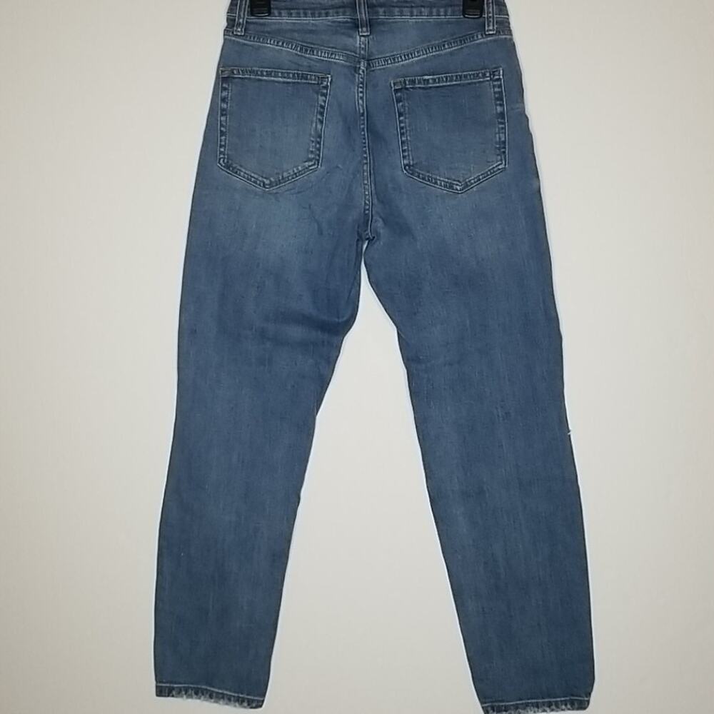 Wild Fable Jeans 2 high rise mom Light wash destroyed - Picture 8 of 8